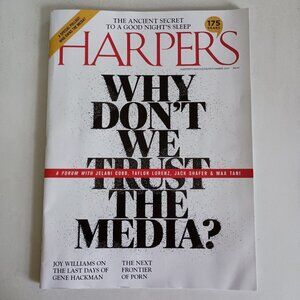 Harper's magazine November 2025